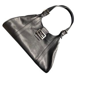 💥SOLD💥❤️Authentic Vintage Fendi Black Leather Handbag❤️